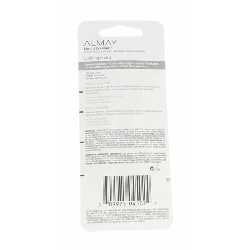 Almay Liquid Eyeliner, Brown 222, 0.1-Ounce Package