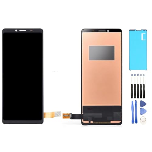 DYGCGO ������ Xperia 10 ii, XQ-AU52, SO-41A, SOV43, A001SO, XQ-AU42, PDX-201 �C�������p�t�����g�p�l�� LCD �^�b�`�p�l�� �t���p�l���i�t�����g�K���X�f�W�^�C�U�j�C���H��Z�b�g�t�� (