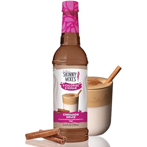 Jordan's Skinny Mixes Syrup - Cinnamon Dolce Flavor Cover