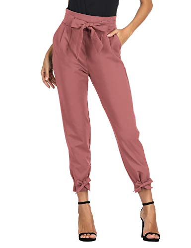 GRACE KARIN Damen Hose High Waist Elegant Casual Bleistifthose Herbst Hose...