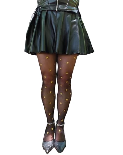 Image of Sahabowi Women Tights, Sheer High Waist Pantyhose, Vintage Control Top Stockings, Siwa9