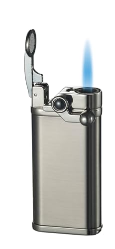 Encendedor Visol Gunther una llama Gunmetal miniatura 6