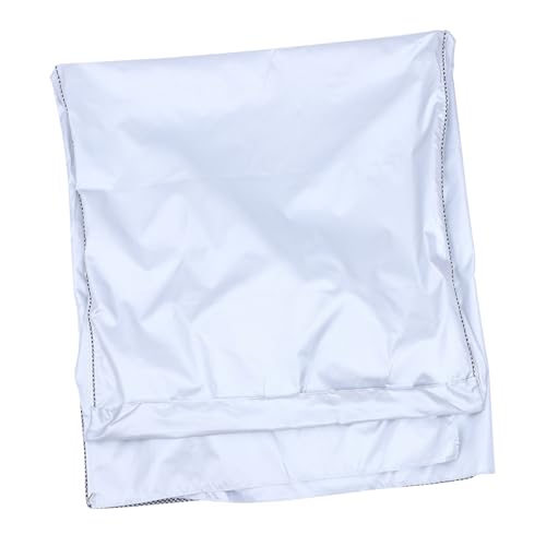 jojofuny 洗濯機カバー ポータブル 洗濯機と乾燥機のトップ 排出する キット ワッシャーショックアブソーバー プロテクター 糸くず パラ 210dオックスフォード布 Silver