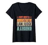 Photo Gallery donna funny quote retro administrative law judge maglietta con collo a v Photo Gallery donna funny quote retro administrative law judge maglietta con collo a v