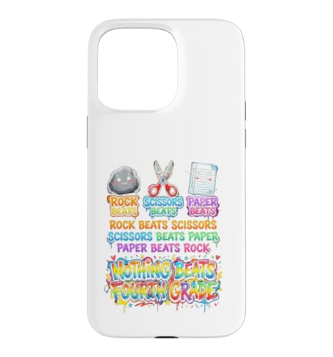 Nothing Beats 4th Fourth Grade Funny Back to School �X�}�z�P�[�X iPhone 15 Pro Max �p