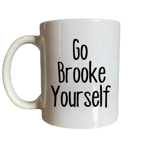 Go Brooke yourself One Tree coffee mug cup