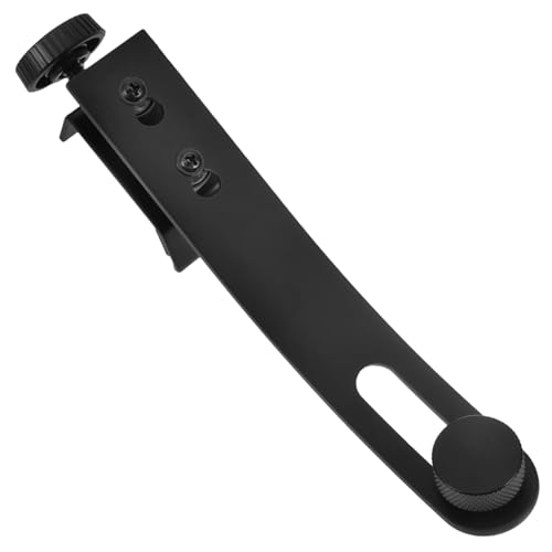 Yardwe Drum Mic Clamp Microphone Holder for Stand Alloy Clip Shockproof Design Universal Fit