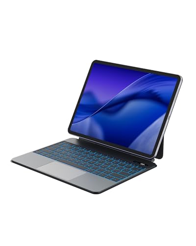 Bettdow Teclado para iPad Air 13" M4 2026/M3 2025/M2 2024, iPad Pro 12,9"(6ª/5ª/4ª/3ª Gen), Español Ñ Ligera de Aleación