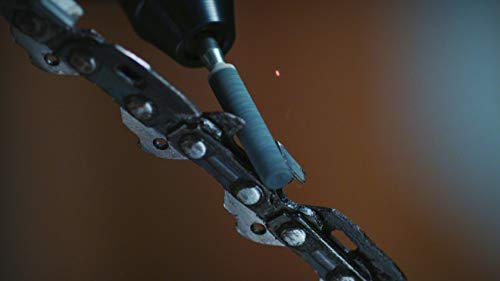 Dremel 453 Kettensägeblatt Schärfschleifstein - Zubehörsatz für Multifunktionswerkzeug mit 3 Dremel Kettensägen… – Bild 6