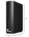 Western Digital 4TB Elements Desktop External Hard Drive, USB 3.0 for plug-and-play storage - Western DigitalBWLG0040HBK-NESN