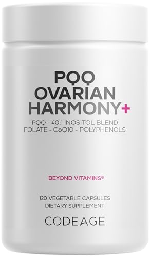 Codeage, PQQ Ovarian Harmony�{�A�x�W�J�v�Z��120��