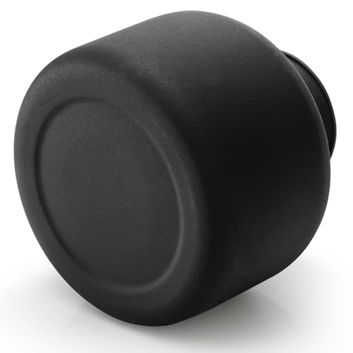 Image of Goaste Metal Matte Flower Vase, Small Black Vases for Flower, 6.5 Inch Tall Iron Frosted Flower Arranging Vase for Table Centerpiece, Home, Shelf, Office, Garden Decor, Black