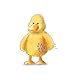 Warmies Junior Plush Chick mikrowellengeeigneter gewichteter Teddy mit französischem Lavendelduft, heiß oder kalt für kühle Entspannung und warme Linderung