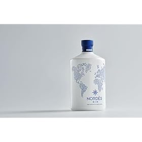NORDÉS Premium Gin | Made from a Portion of Wine Alcohol and 6 Galician Botanicals. Fresh, Aromatic and Well-Balanced Flavour. 40% Alcohol Volume - Bottle Size 70cl – Nordés