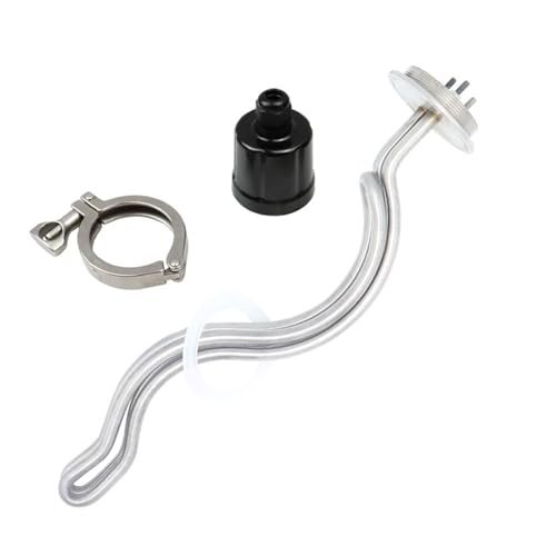 Vqxmhrpw Calentador De Inmersión Eléctrico De 2 Pulgadas Y 64 Mm con Abrazadera Triple De 220 V For Equipos De Elaboración De Cerveza De 2,5 KW, 3,5 KW, 4,5 KW Y 5,5 KW.(B,220V_2.5KW)