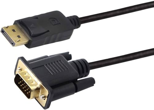 Displayport vga kablo 1.8 metre dp vga kablo