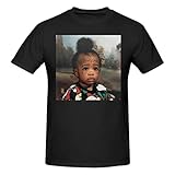 SZA Music Good Days T-Shirt Crew Neck Short Sleeve Shirt Classic Fashion Basic Casual Top Black Large