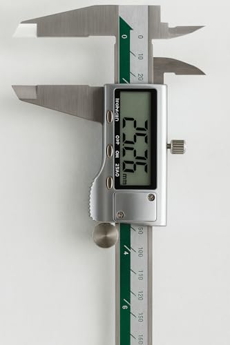 Image of 200mm Digital Vernier Caliper Stainless Steel Electronic Measuring Tool with LCD Display, 0.01mm Accuracy, Inch /MM Conversion, Precision Gauge for Engineering, Workshop & DIY Use (PLATINUM 200MM)