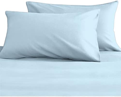 Pizuna Luxurios Cotton Housewife Pillowcases 2 Pack White 48x74cm, 1000 Thread Count Long Staple Combed Cotton Thick Pillow Cover, Soft Sateen Housewife Pillow Cases (Cooling Pillowcase)