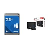 【Amazon.co.jp限定】Western Digital ウエスタンデジタル WD Blue 内蔵 HDD ハードディスク 10TB WD100EAGZ-AJP エコパッケージ【国内正規取扱代理店】+ 玄人志向 3.5型 HDDケース USB3.2 Gen 1 (5Gbps) 接続 GW3.5AM-SU3PE