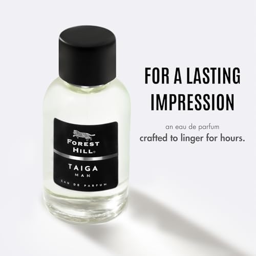 Image of Forest Hill Taiga Man Premium Eau De Parfum, Fresh & Soothing Fragrance Scent, Long Lasting Perfume Spray, 100ml
