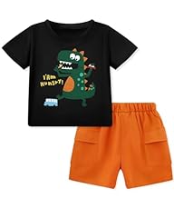 A Black Orange Dinosaur