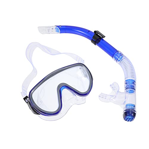 NAMOARLY Snorkeling Pack Adult Diving Mask Snorkel Dry Mask for Comfortable Watertight Seal