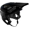 Leatt MTB Enduro 2.0 Helmet - Detachable Full Face & Convertible Mountain Bike Helmet with Removable Chin Bar & Adjustable Visor (Junior XS 50-54cm, Stealth)