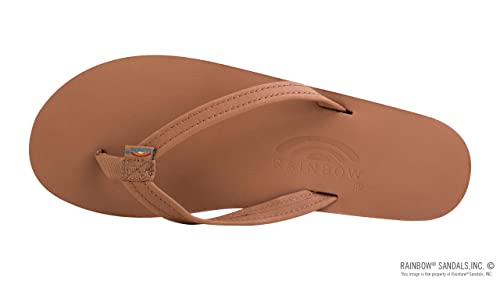 Image of Rainbow Sandals Women's Double Layer, Narrow Strap, Leather Sandals w /Arch