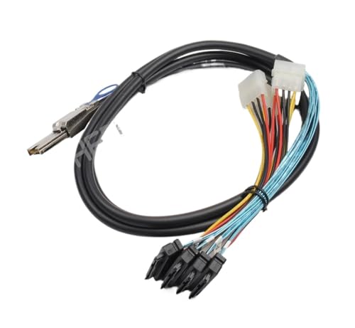 Cable SFF-8088 a SFF-8482 SAS SATA 1M