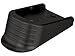 NDZ Performance Magazine Base Plate Finger Extension for Glock 43X 48 9mm, Textured Anodized Aluminum with Aspis Cut Design, Made in The USA - Black, Two Pack