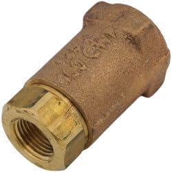 3/8" Threaded Bronze Spring Check Valve