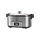 SENCOR SPR 5500SS Slowcooker, 1350 Watt, Kochbehälter, 4 einstellbare Kochfunktionen, Edelstahl