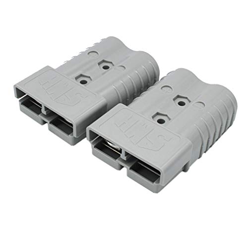 image for X-Haibei Pair 350 Amp 2/0 Gauge Battery Quick Connector Gray, Jumper C