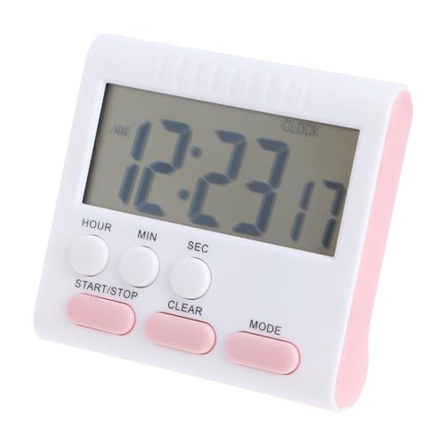 ���@�\�d��LCD�f�W�^���L�b�`���^�C�}�[�A���[���X�^���h�t���J�E���g�_�E�����p�I�ȃN�b�L���O�^�C�}�[�ڊo�܂����v �g���₷��(PINK)