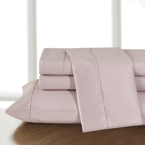 Bed Bath & Beyond Bethany Solid Organic Cotton Sheet Set Rose - Queen