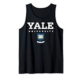 Yale University Crest College Logo Tank Top