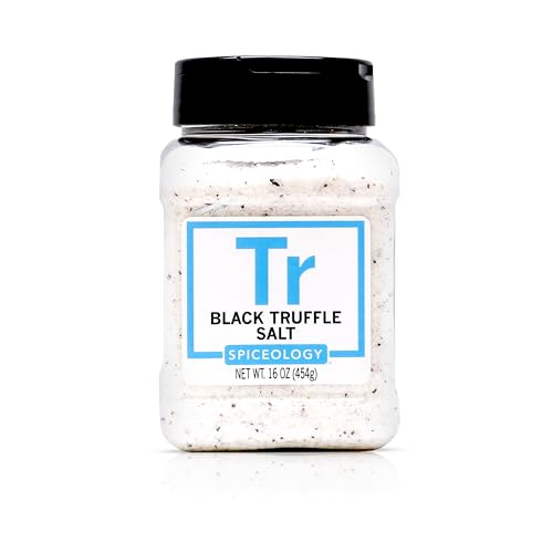 Sal marina fina con trufa negra Spiceology 16 oz