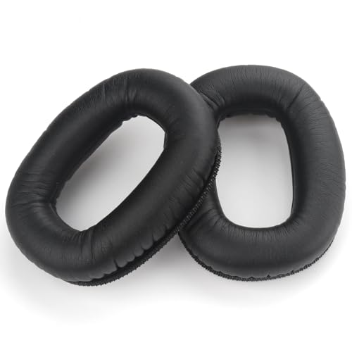 Cojines de repuesto para orejas compatibles con auriculares Marshall Monitor II activos con cancelación de ruido inalámbricos Bluetooth, cuero proteico suave, espuma viscoelástica de alta densidad, color negro miniatura 6