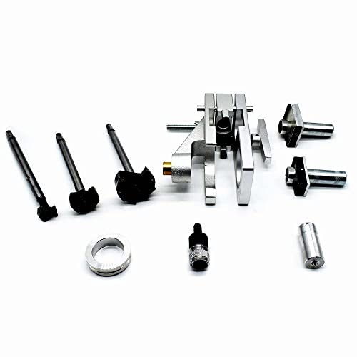 Big Horn 70125 Wood Door Lock Installation Kit, With Strike & Latch Mortiser Replace Templaco Bj-102-C3 #TOP1