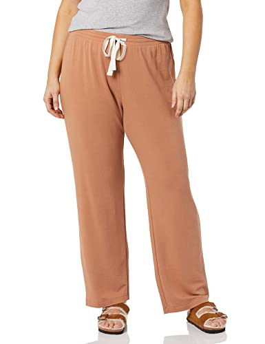 Image of Amazon Essentials Women's Lightweight Lounge Terry Pajama Pant with Drawstring
