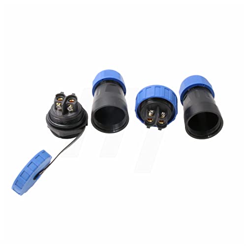 HangTon TY28 4 Pin 45A Luchtvaart Waterdichte Schakelaar Mannelijke Vrouwelijke Kabel Plug Socket Schroef-Crimp Solder-Vrije Quick-Disconnect voor Power Device - Afbeelding 6