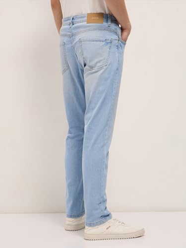 Image of THE BEAR HOUSE Men's Cotton Washed Slim Fit Jean