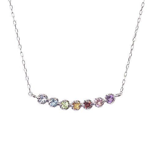 ［Barzaz(バルザス)］ アミュレット ネックレス トパーズ ペリドット シトリン トルマリン ガーネット 宝石