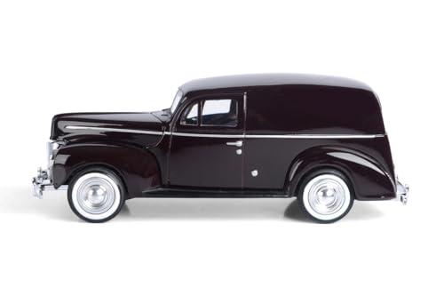 1940 Ford Sedan Delivery Hardtop 1:24 Burdeos miniatura 2