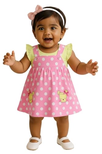 Image of Clothe Funn New Born Baby Girl Dress Knee Length