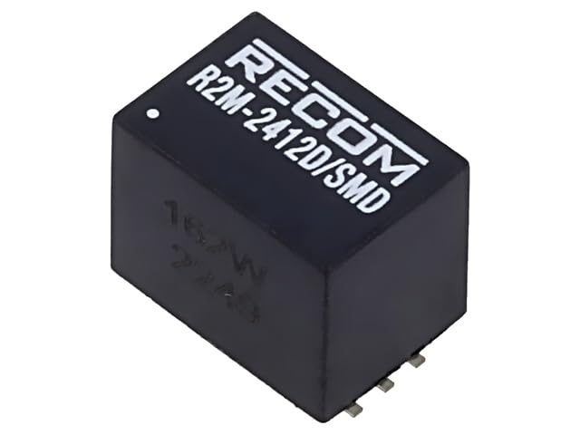 Convertisseur DC/DC 2W R2M-2412D/SMD pour stabiliser une tension instable 9-36V en 12V