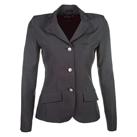 Hkm 3341 Marburg - Chaqueta de equitación para mujer, color negro Cover