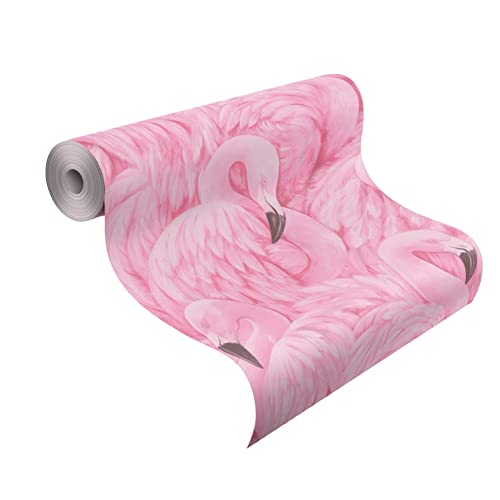 Flamingo Carta da parati Pink Rasch 277890