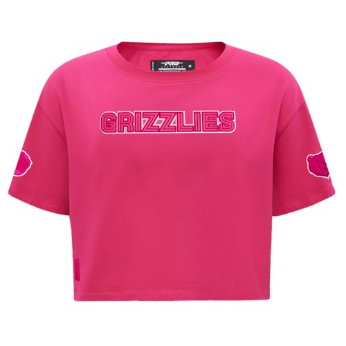 Camiseta NBA Memphis Grizzlies de mujer con acabados de alta calidad de Pro Standard rosa